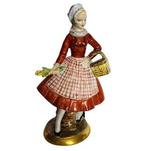 Unique Danish Folk Studio Pottery Hand Painted Signed Fyn 1790 Not Mass Producd